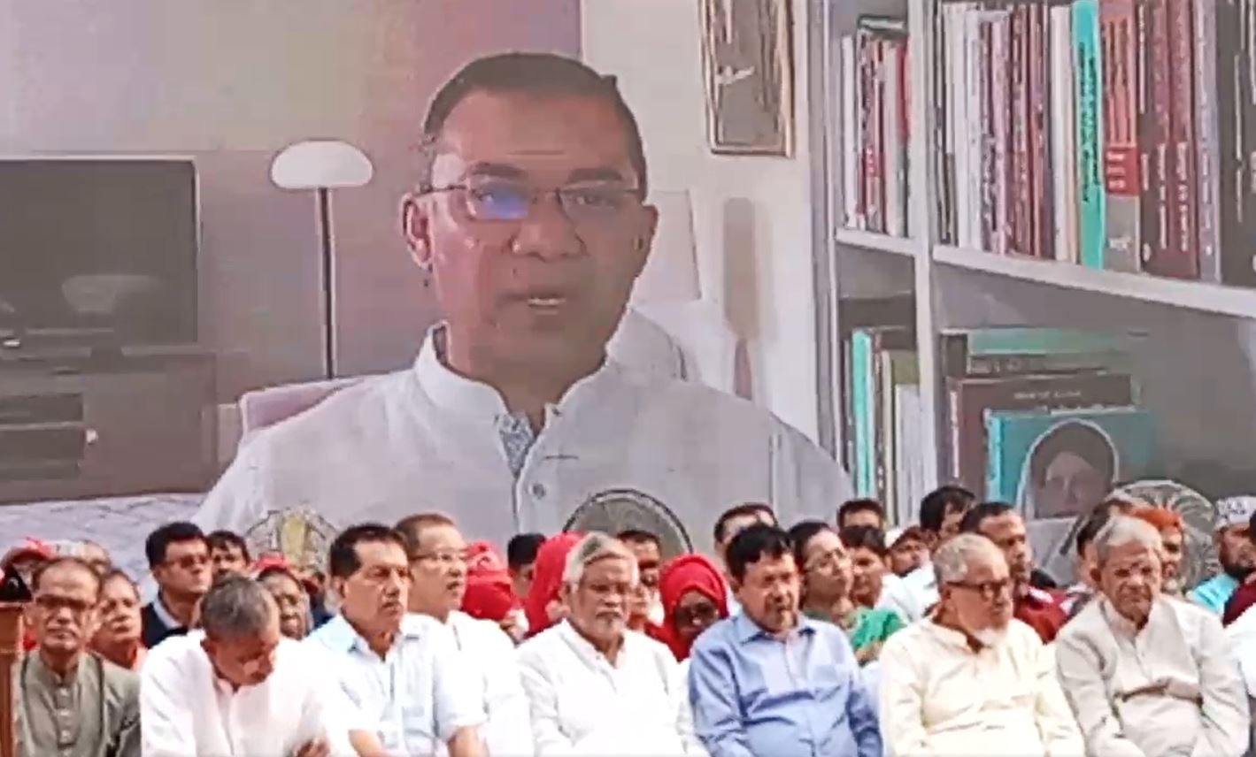 তারেক রহমান: অন্তর্বর্তী সরকারের প্রতি অনির্দিষ্ট সমর্থন যৌক্তিক নয়